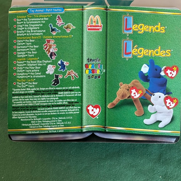 TY Teenie Beanie Babies 2000 - Chilly the polar bear - Picture 2 of 3